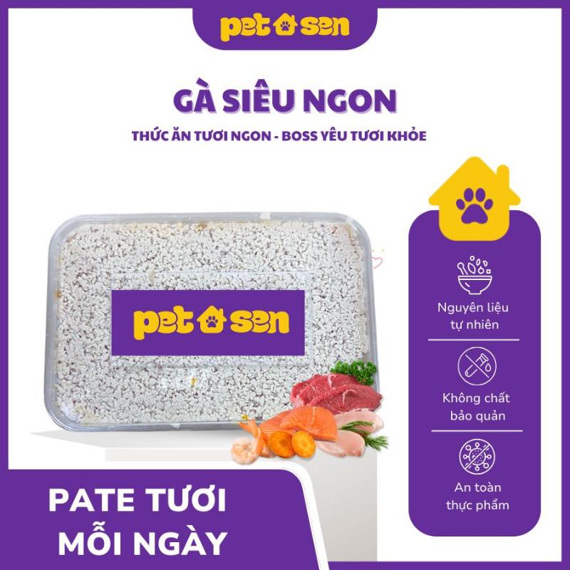 Món pate gà cà rốt thơm ngon cho mèo