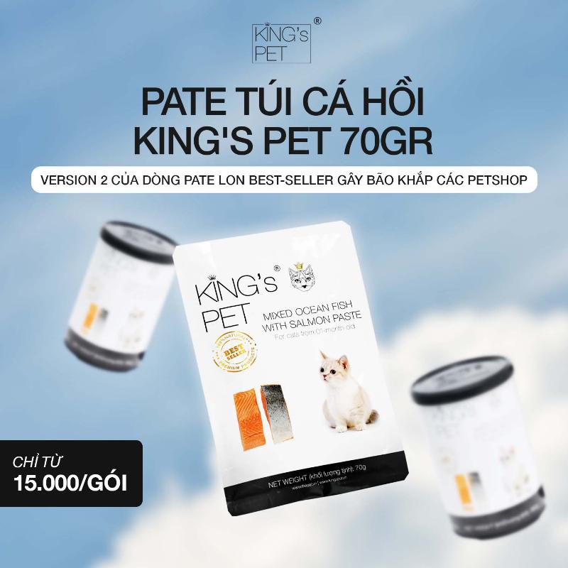 Pate cá hồi cho chó