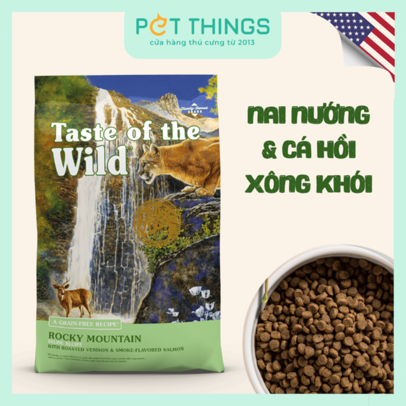 Phân tích chi tiết thành phần dinh dưỡng có trong hạt Taste of the Wild