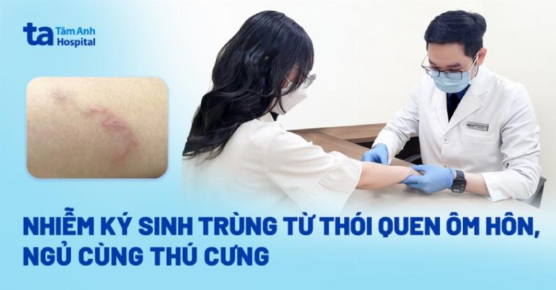 Hình ảnh minh họa các loại thuốc điều trị da liễu cho chó và hóa đơn khám bệnh thú y